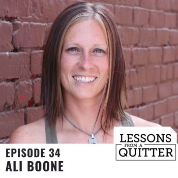 Lessons from a quitter